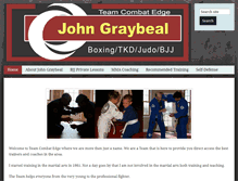 Tablet Screenshot of johngraybeal.com